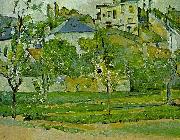 Paul Cezanne Obstgarten in Pontoise painting